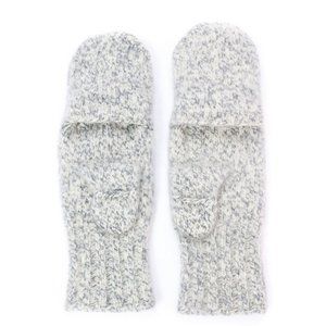 Sweater Chalet Dachstein Wool "Glomitts" Mitten With Finger Caps sz 7